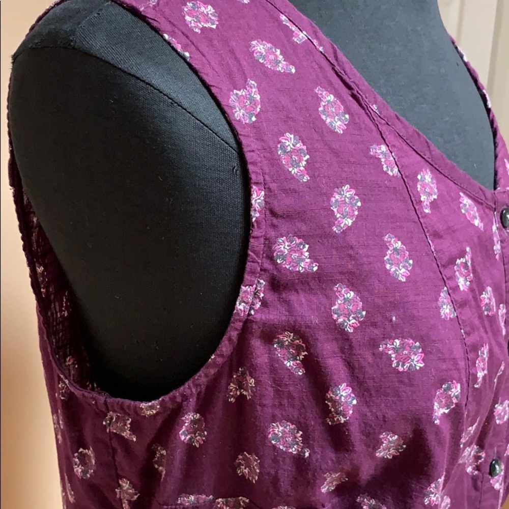 Croft & Barrow Floral Summer Top - Picture 9 of 14